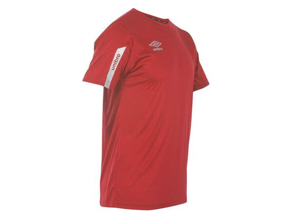 UMBRO Core SS Jersey Rød L Teknisk kortermet spillertrøye 